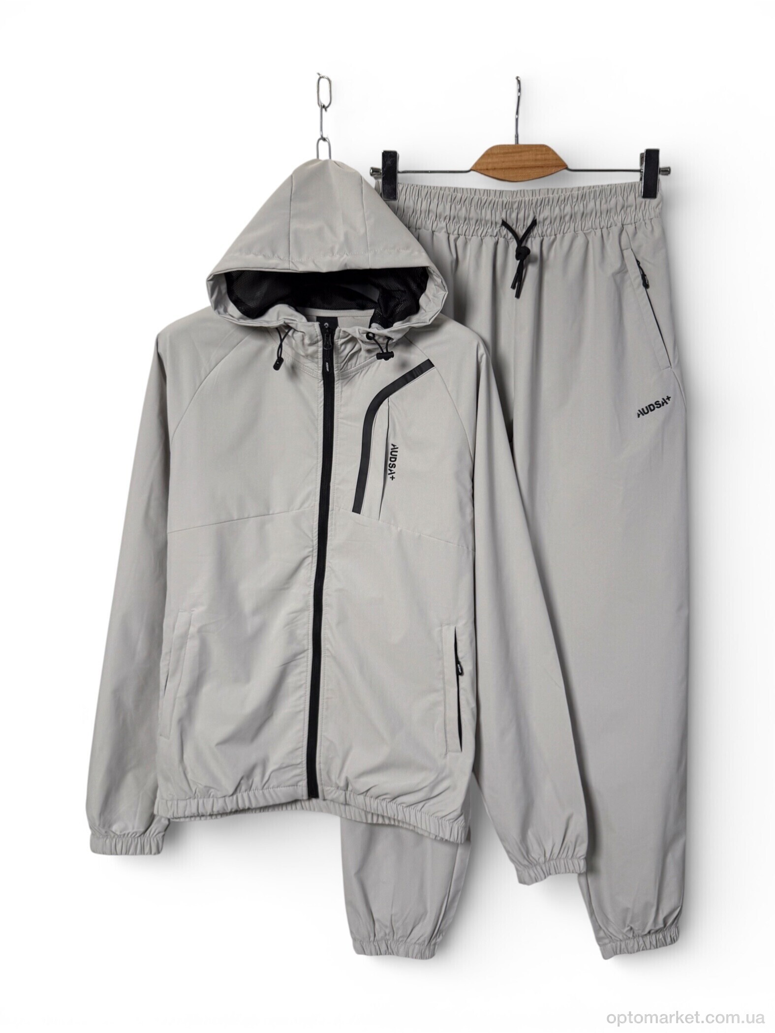 Купить Спортивний костюм чоловічі A152 l.grey Audsa сірий, фото 1