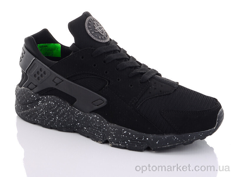 Купить Кросівки чоловічі A1522-2 N.ke чорний, фото 2