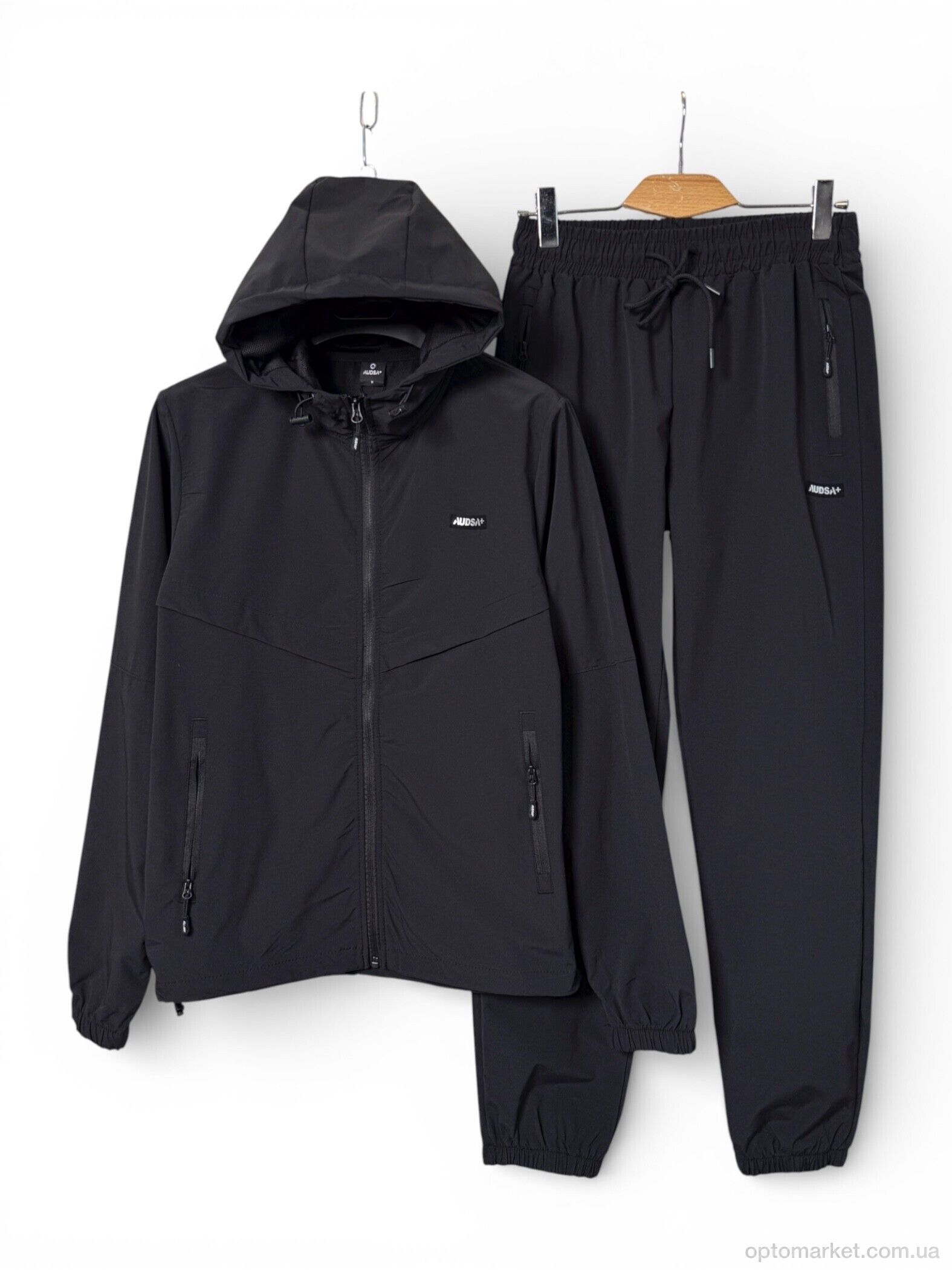 Купить Спортивний костюм чоловічі A153 black Audsa чорний, фото 1