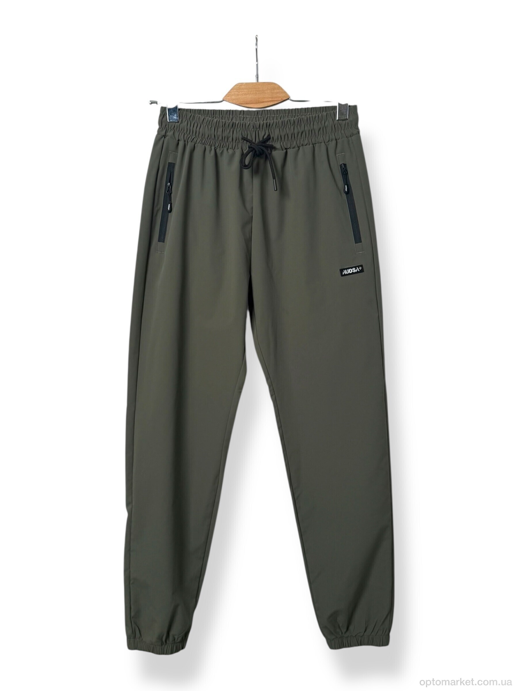 Купить Спортивні штаны чоловічі A153 d.green бр. Audsa зелений, фото 1