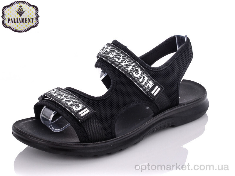 Купить Сандалі чоловічі A1535 Paliament чорний, фото 1