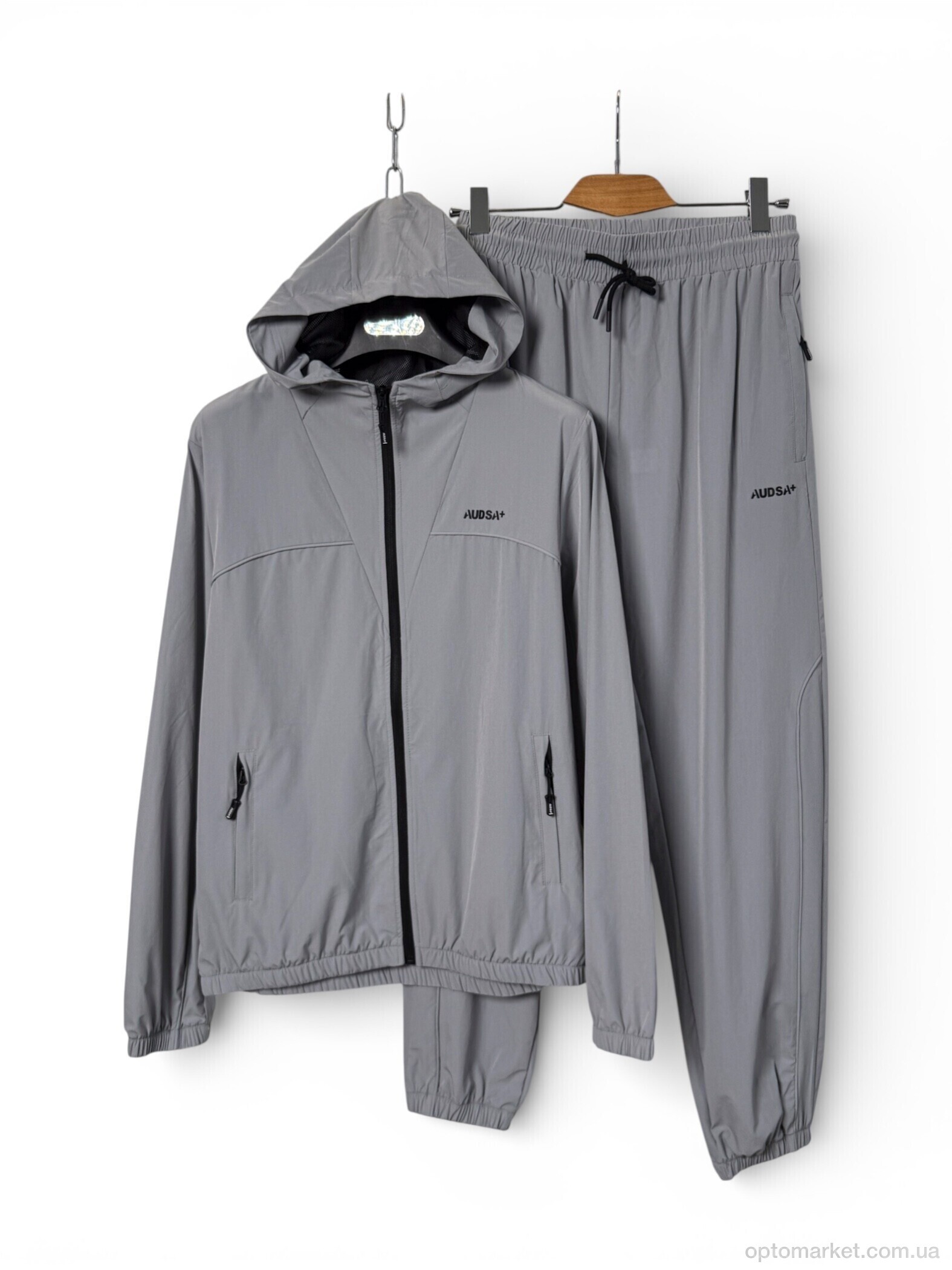 Купить Спортивний костюм чоловічі A155 l.grey Audsa сірий, фото 1