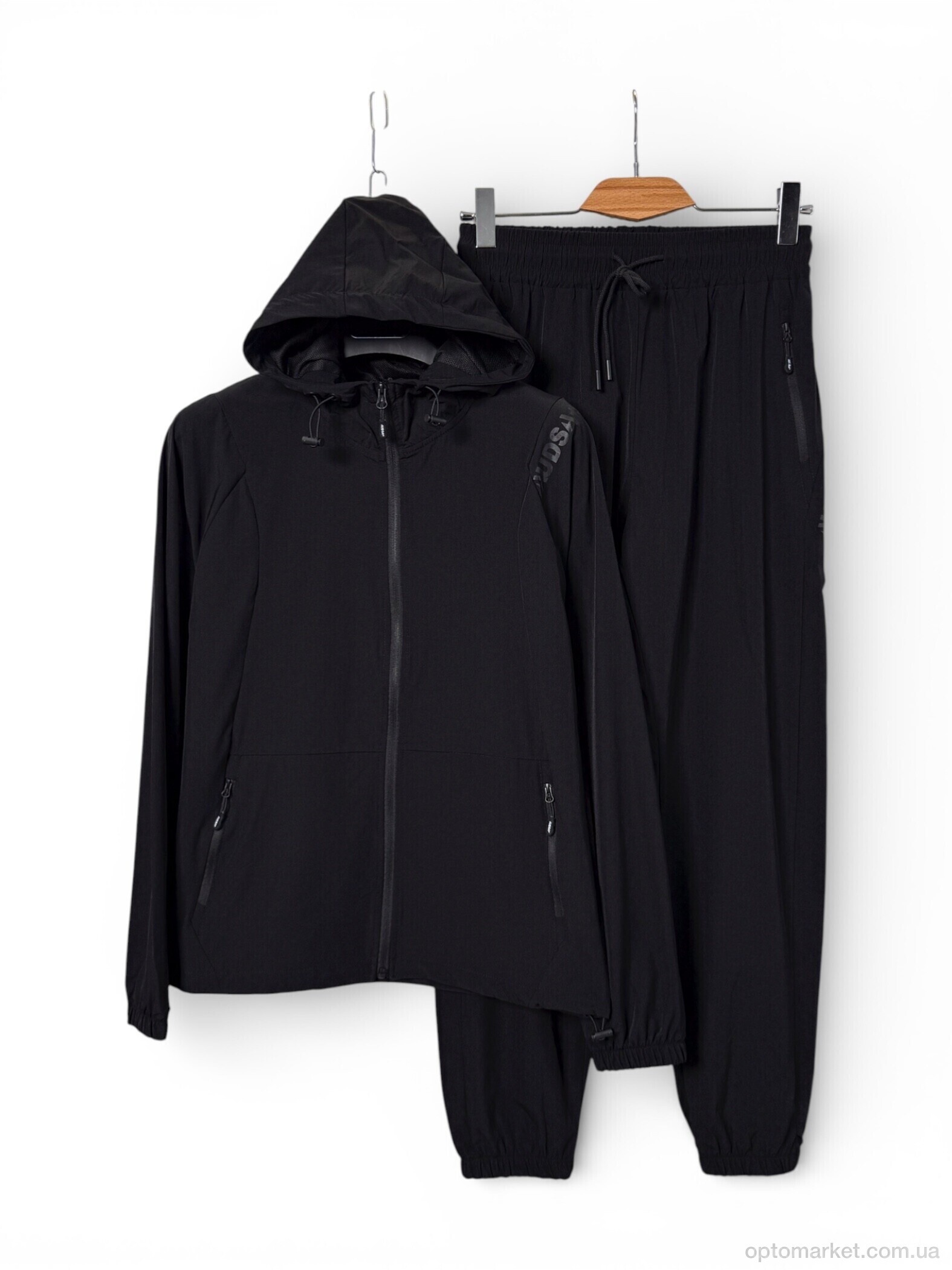 Купить Спортивний костюм чоловічі A156 black Audsa чорний, фото 1