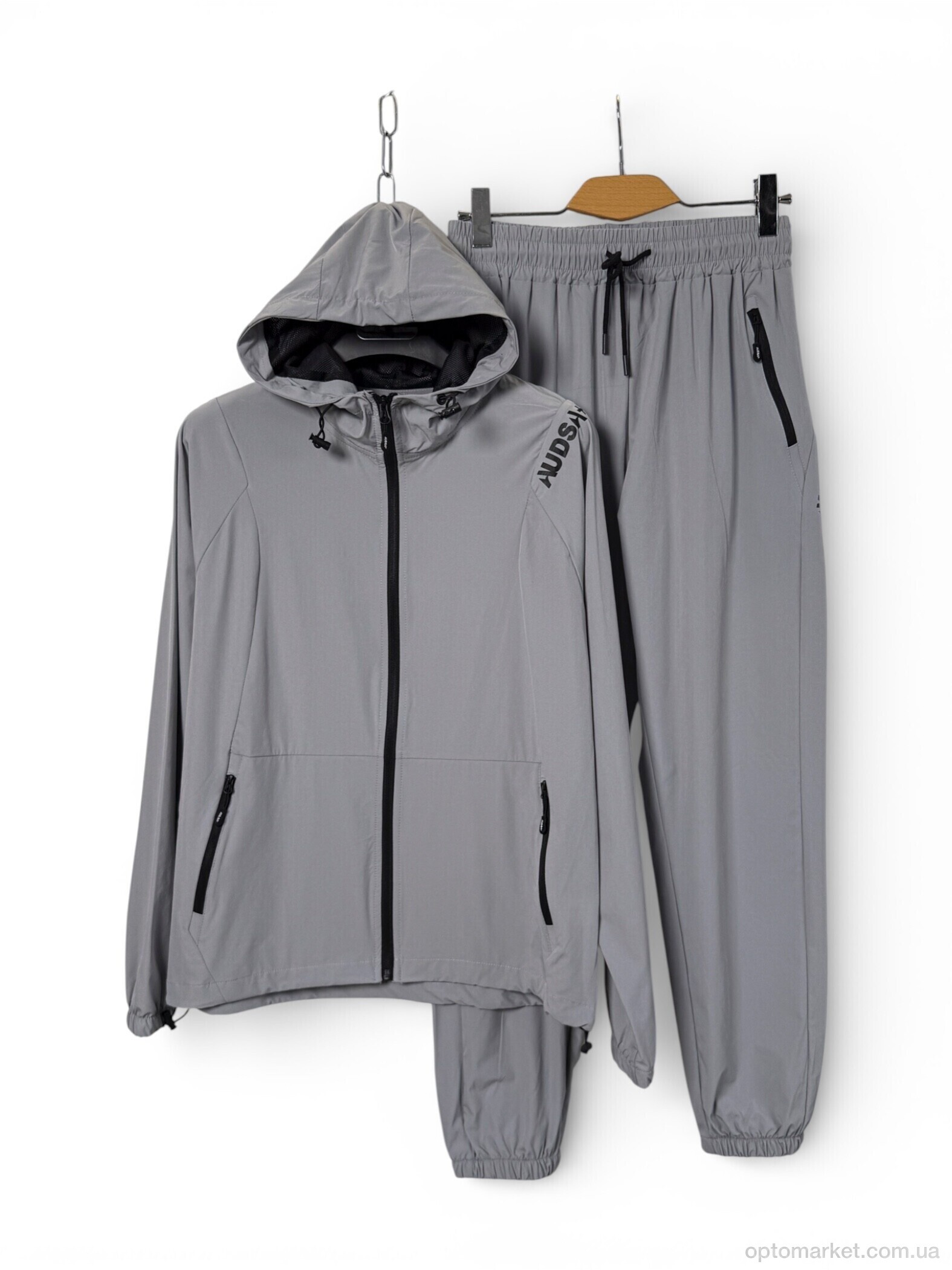 Купить Спортивний костюм чоловічі A156 l.grey Audsa сірий, фото 1