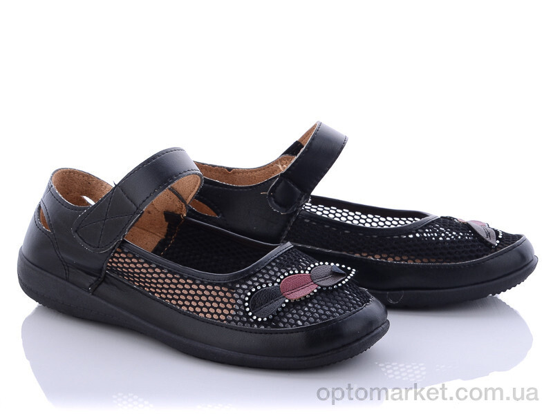 Купить Туфлі жіночі A157 black Jibukang чорний, фото 1