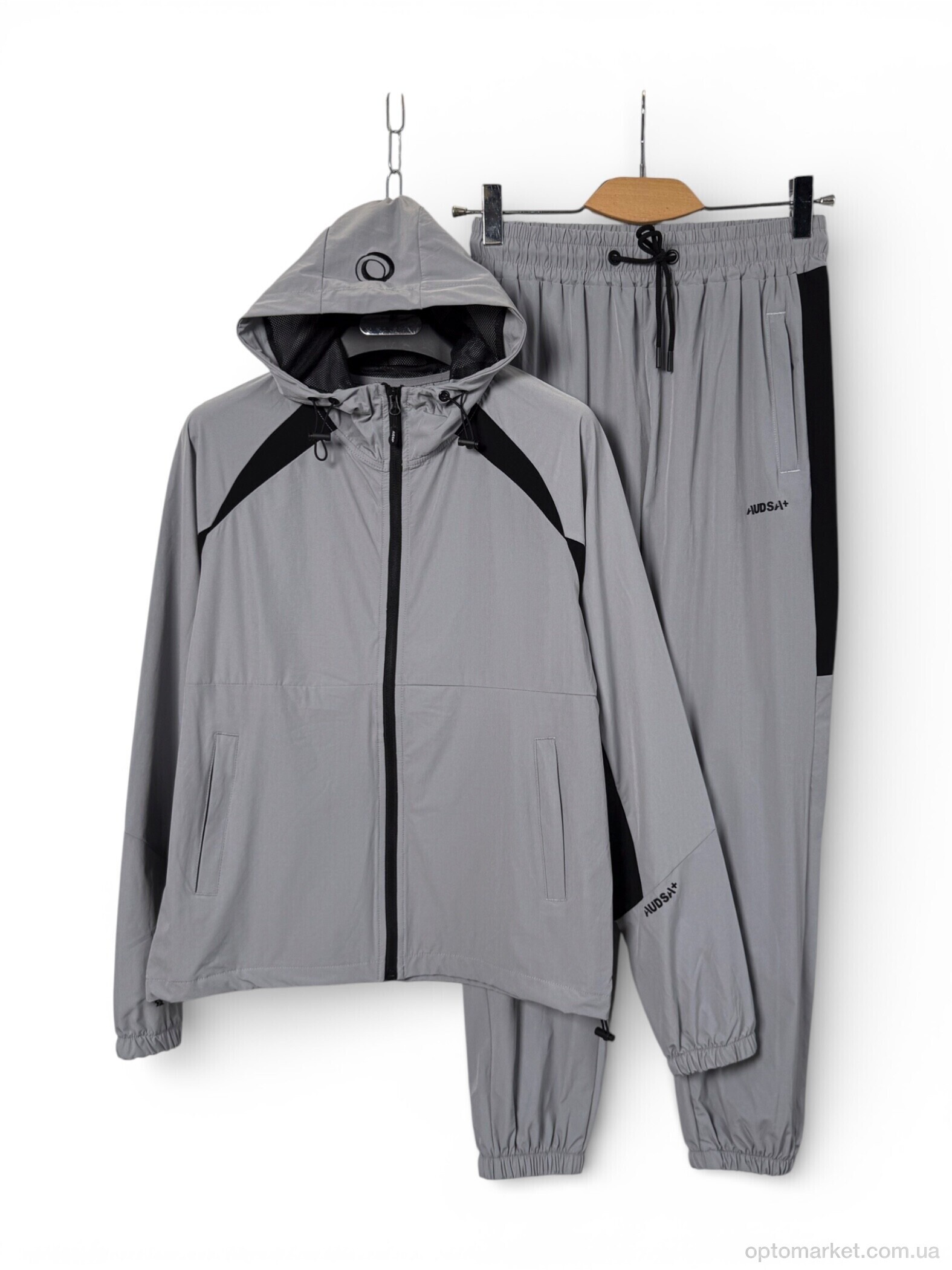 Купить Спортивний костюм чоловічі A158 l.grey Audsa сірий, фото 1
