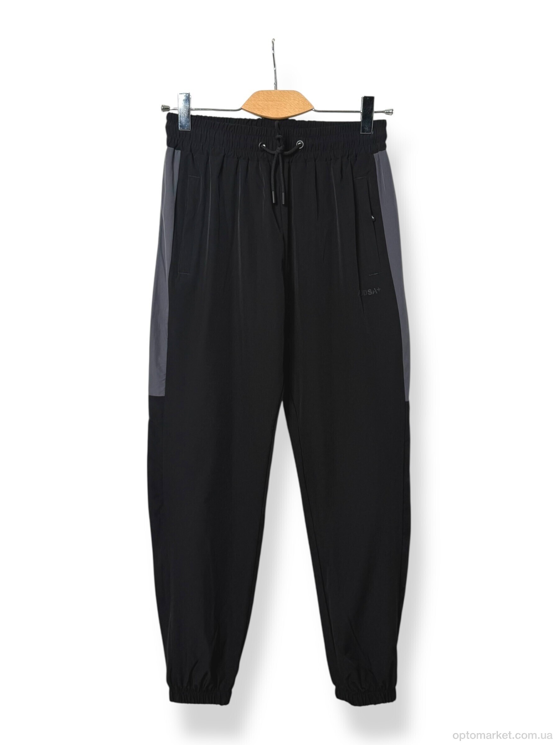 Купить Спортивні штаны чоловічі A158P black-grey бр. Audsa чорний, фото 1