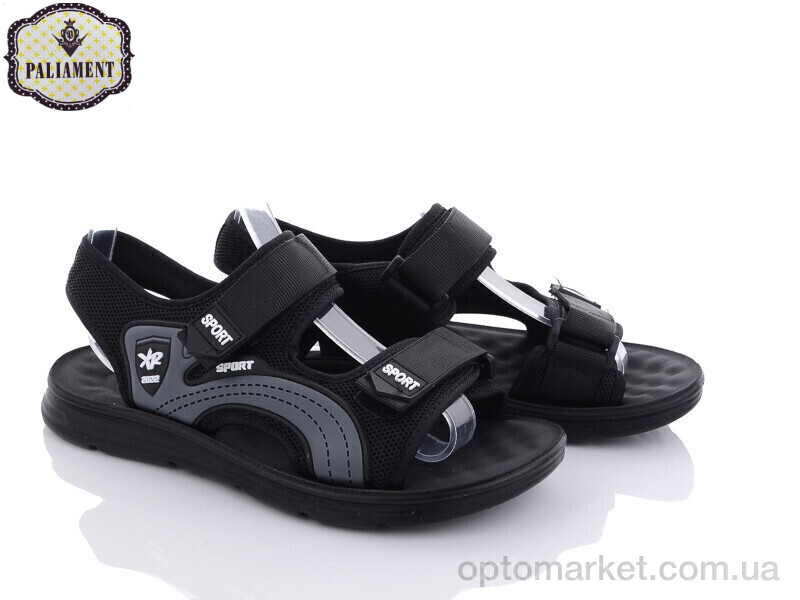 Купить Сандалі чоловічі A1599 Paliament чорний, фото 1