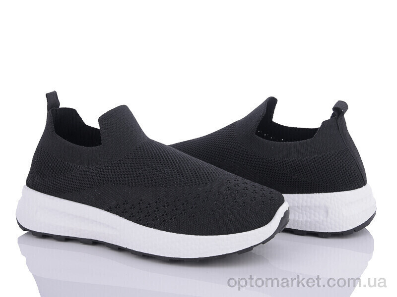 Купить Кросівки жіночі A16-1 Jiao Li Mei чорний, фото 1