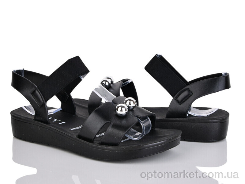 Купить Босоніжки жіночі A16-1 YiYi чорний, фото 1