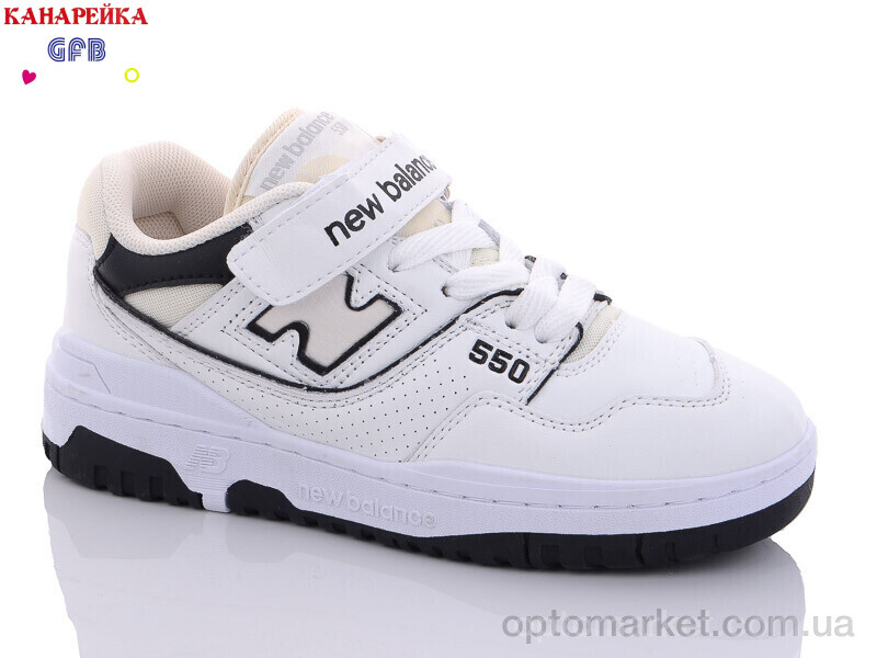 Купить Кросівки дитячі A16-12 N.w balance білий, фото 2