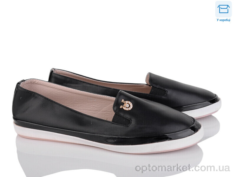 Купить Туфлі жіночі A16-3 Fuguiyun чорний, фото 1