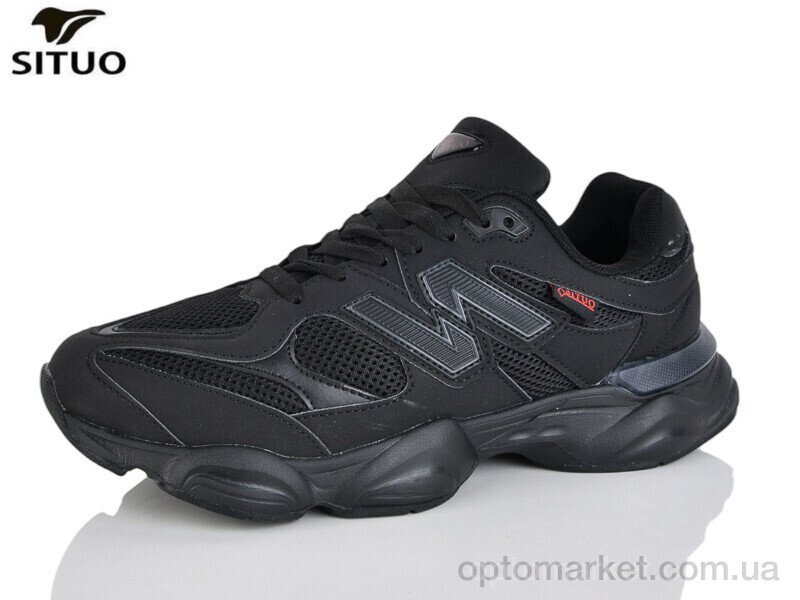 Купить Кросівки чоловічі A160-8 Situo чорний, фото 1