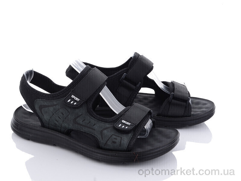 Купить Сандалі чоловічі A1609 Paliament чорний, фото 1