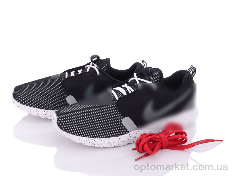 Купить Кросівки чоловічі A1617-3 N.ke чорний, фото 1