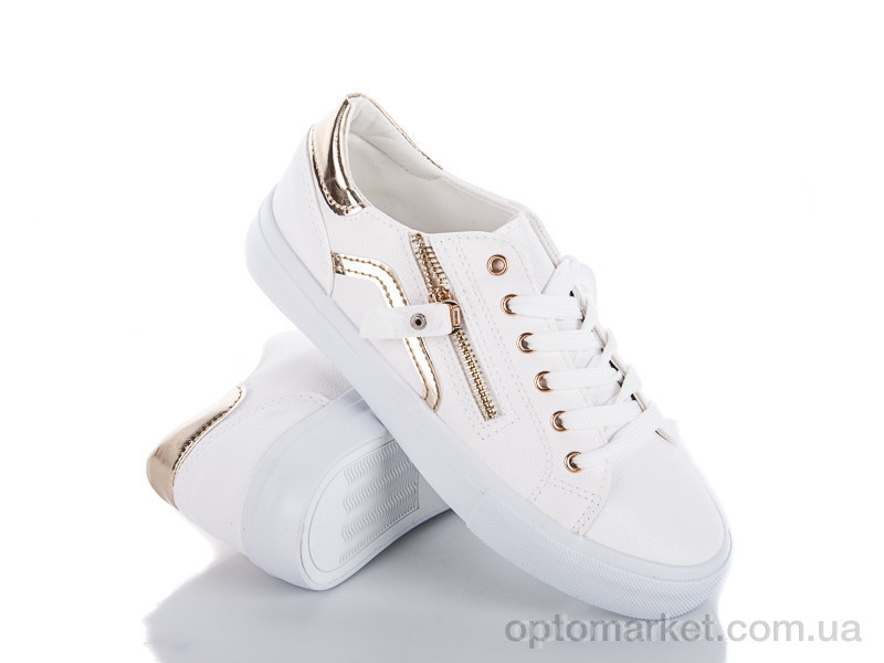 Купить Кросівки жіночі A1618 white Class Shoes білий, фото 1