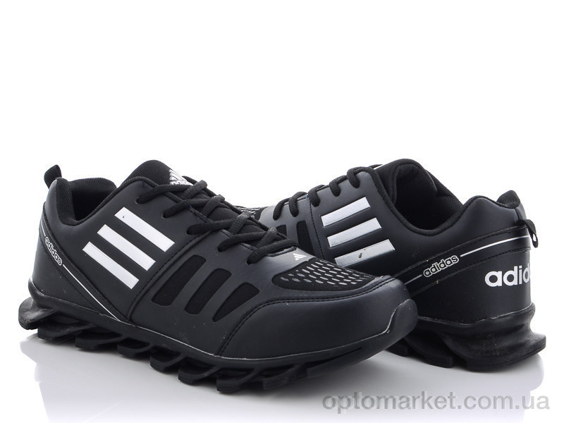 Купить Кросівки чоловічі A1648-3 Adidas чорний, фото 1