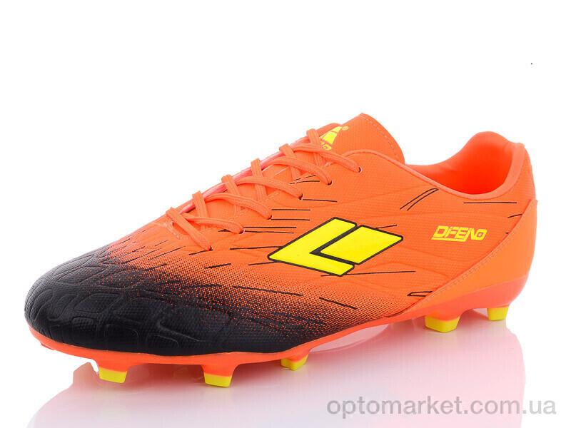Купить Футбольне взуття чоловічі A1685-3 Difeno помаранчевий, фото 1
