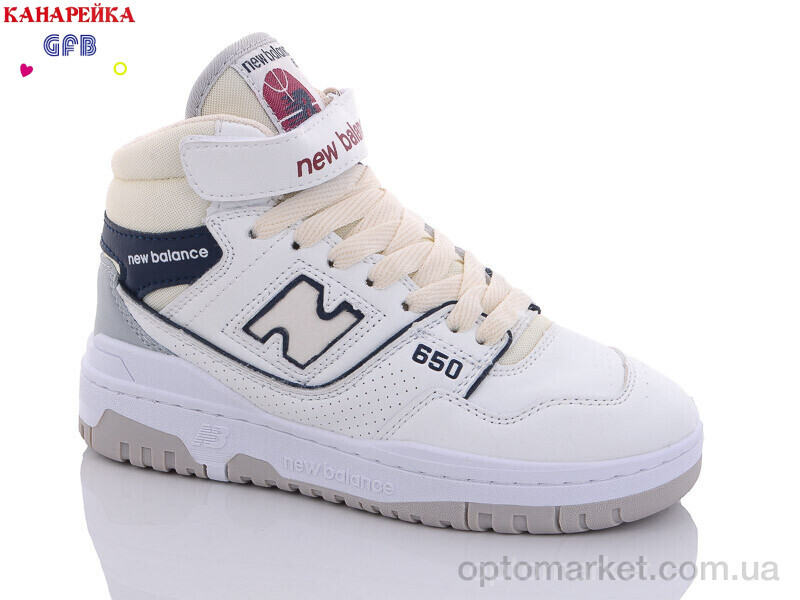 Купить Кросівки дитячі A17-11 N.w balance білий, фото 2