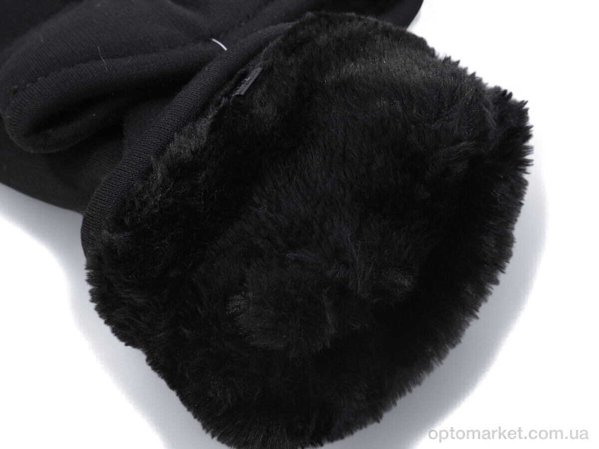 Купить Рукавички чоловічі A17-2 black Number one чорний, фото 2