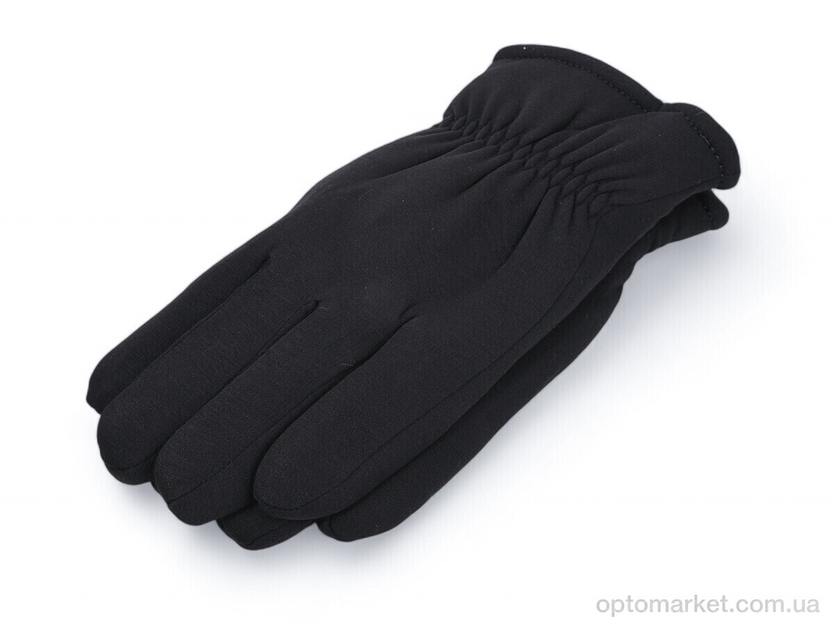 Купить Рукавички чоловічі A17-3 black Number one чорний, фото 1