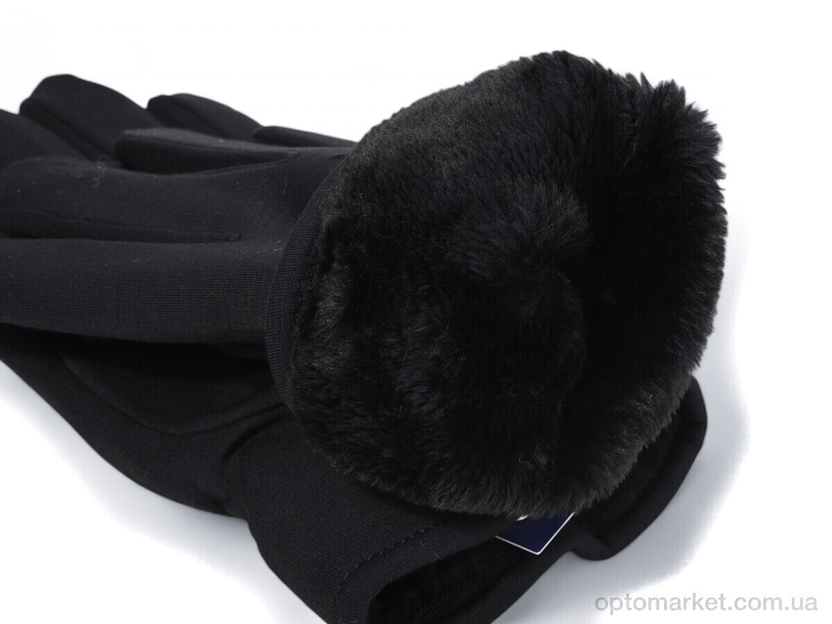 Купить Рукавички чоловічі A17-4 black Number one чорний, фото 2