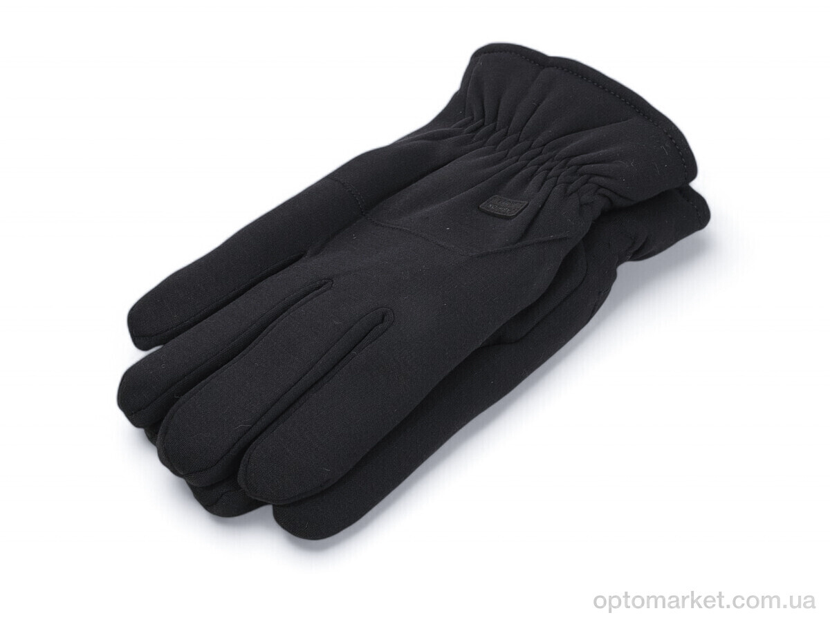 Купить Рукавички чоловічі A17-6 black Number one чорний, фото 1