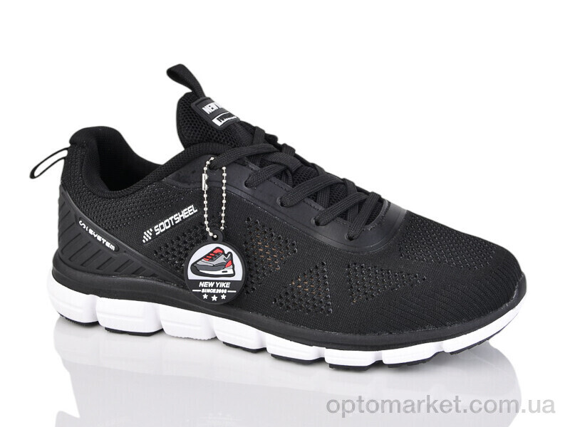Купить Кросівки чоловічі A170-4 New Yike чорний, фото 1