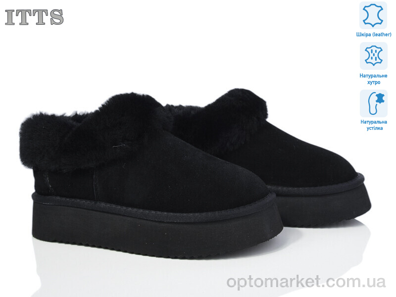 Купить Уги жіночі A1703-1 ITTS чорний, фото 1