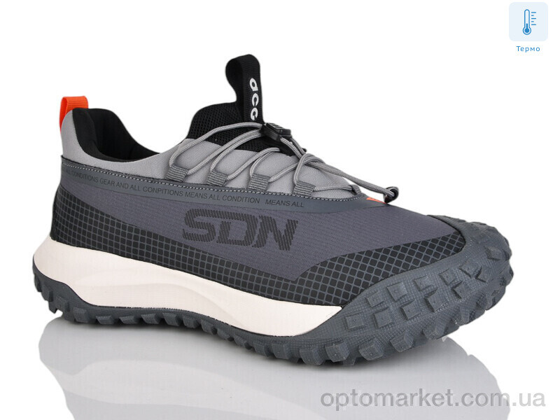 Купить Кросівки чоловічі A171-9 термо Sen.dini сірий, фото 1