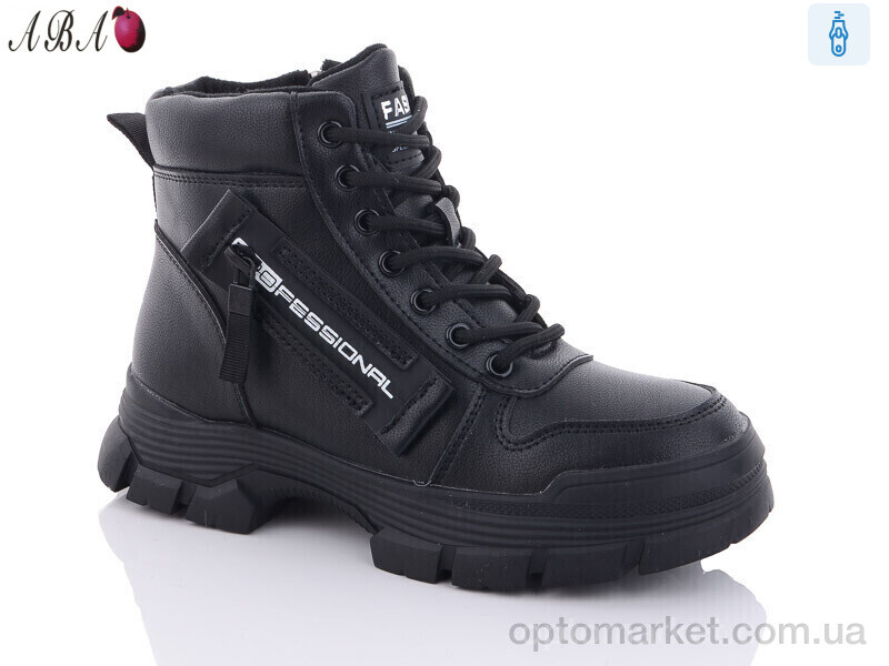 Купить Черевики жіночі A18-1 Aba чорний, фото 1