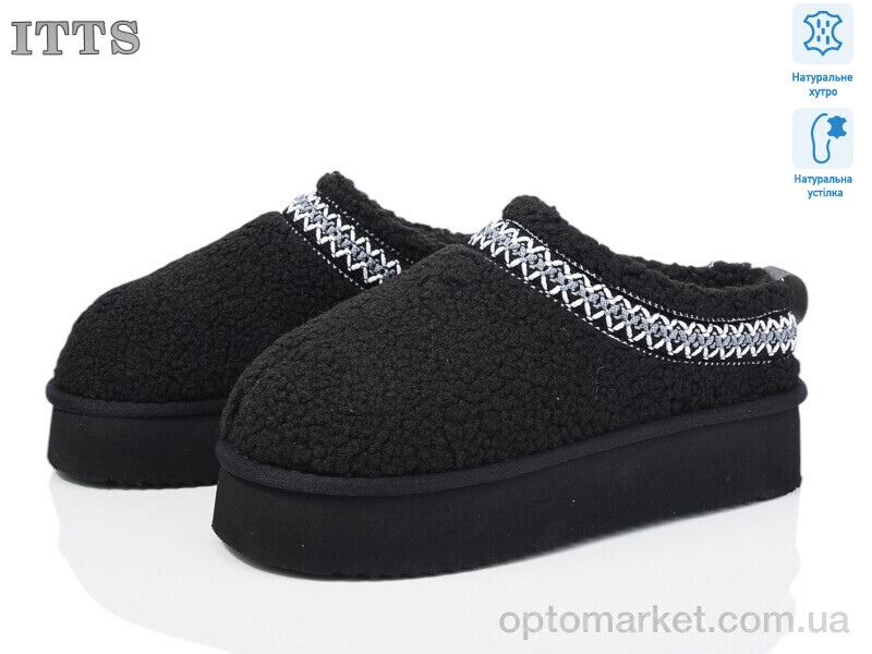 Купить Уги жіночі A1801-1A ITTS чорний, фото 1