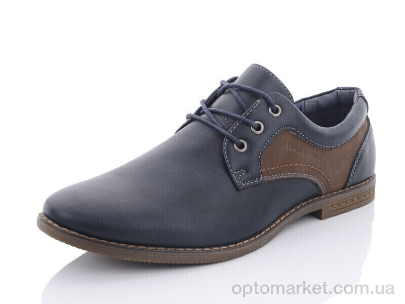 Купить Туфлі чоловічі A1888-1 Paliament синій, фото 1