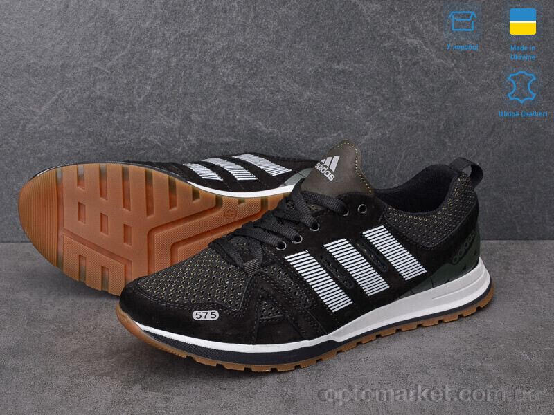 Купить Кросівки чоловічі A19 чорний A.idas чорний, фото 3