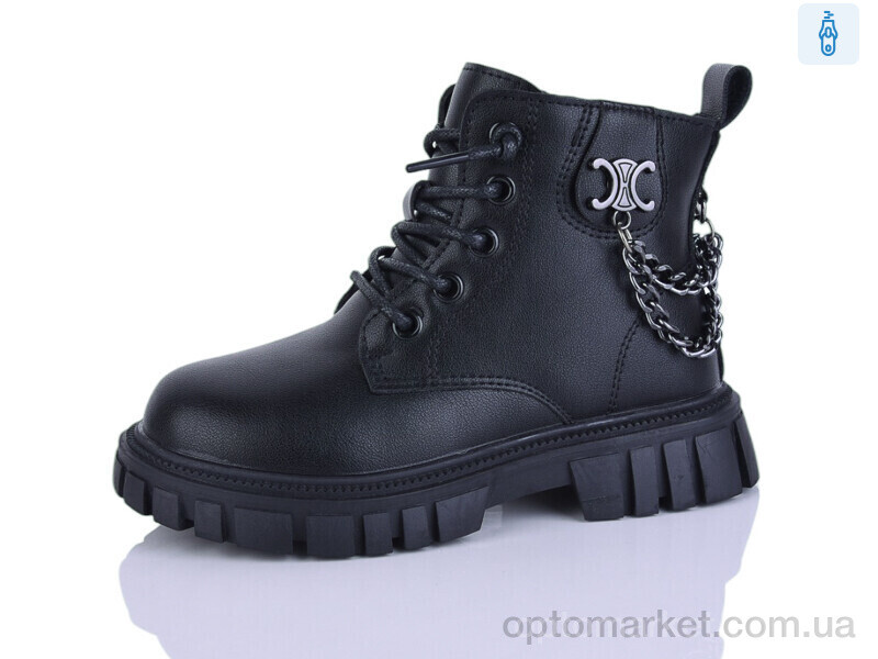 Купить Черевики дитячі A190 black KEWK чорний, фото 1