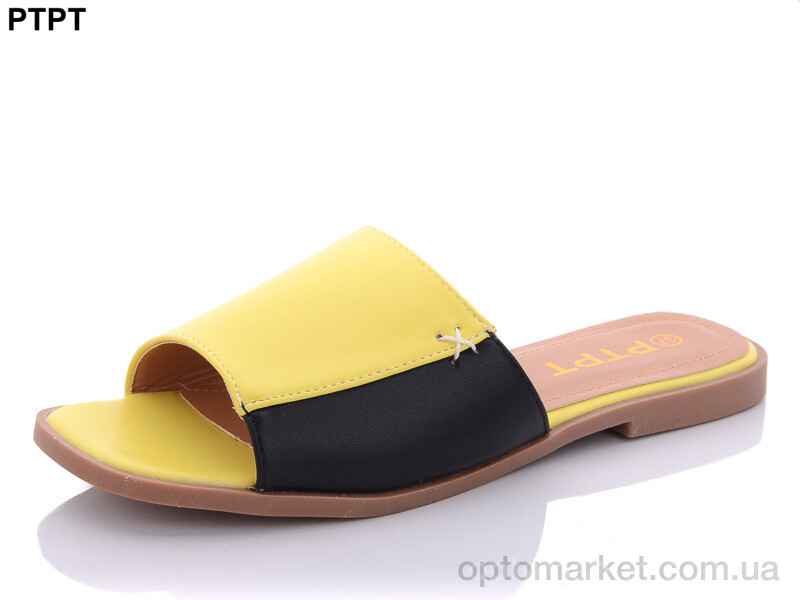 Купить Шльопанці жіночі A191-5A PTPT жовтий, фото 1