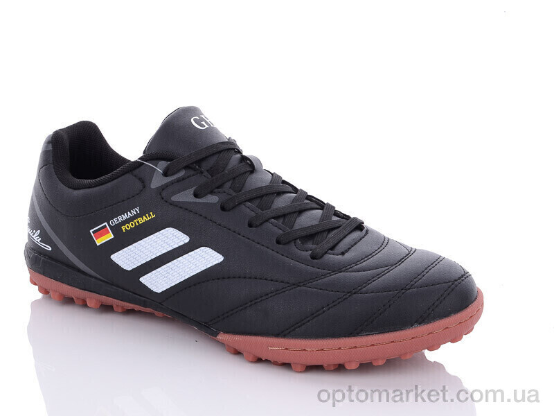 Купить Футбольне взуття чоловічі A1924-12S Demax чорний, фото 1