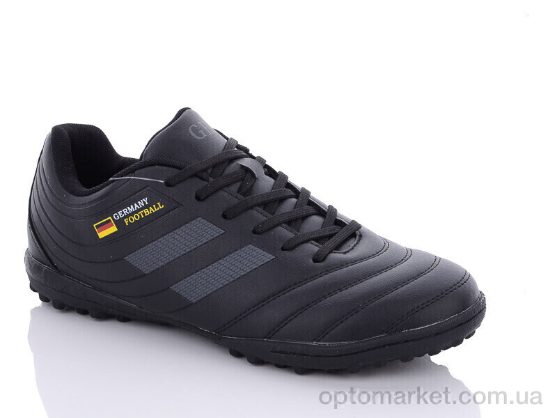 Купить Футбольне взуття чоловічі A1934-1S Demax чорний, фото 1