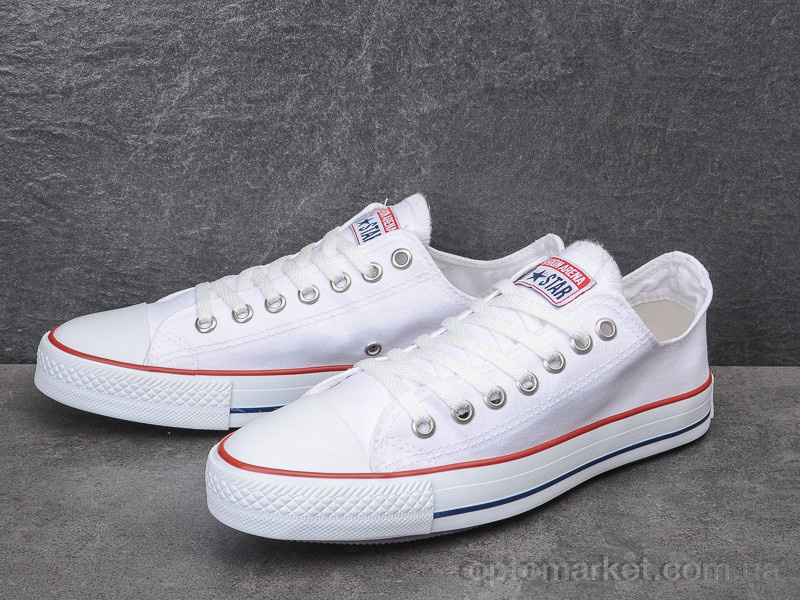 Купить Кеди чоловічі A1986-1 C.nverse білий, фото 3