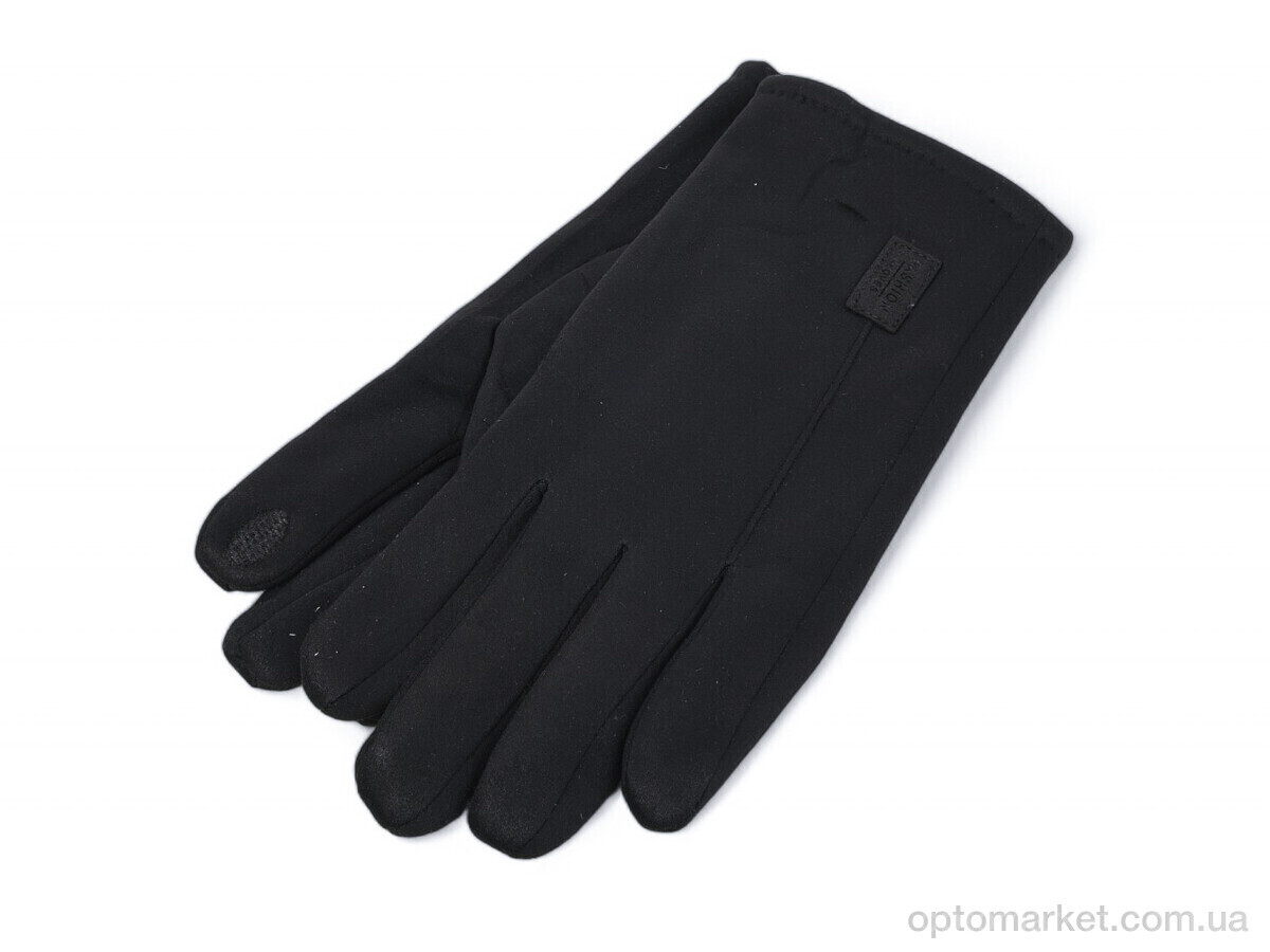 Купить Рукавички чоловічі A2-04 black Королева чорний, фото 1