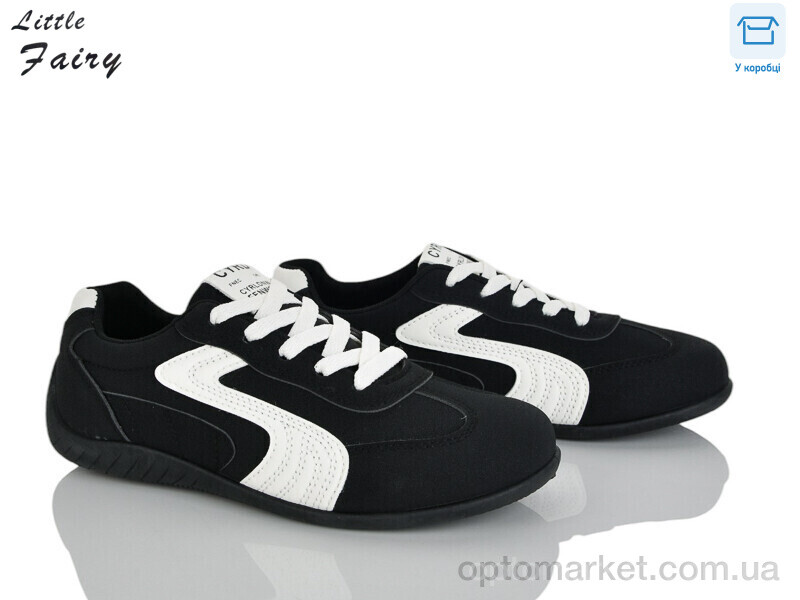Купить Кросівки жіночі A2014-1 піна L.Fairy чорний, фото 1