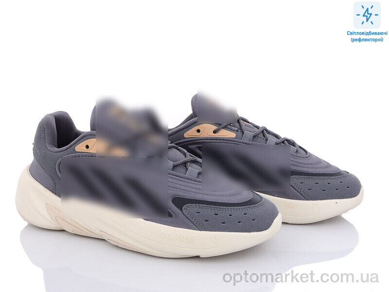 Купить Кросівки чоловічі A202-15 світловідбивач A.idas сірий, фото 1