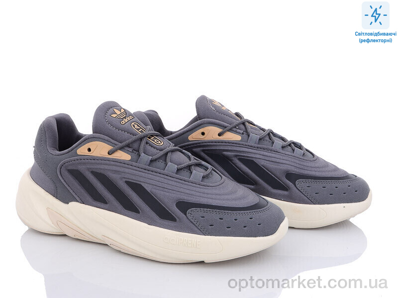 Купить Кросівки чоловічі A202-15 світловідбивач A.idas сірий, фото 2