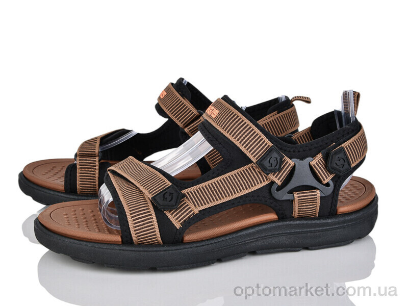 Купить Сандалі чоловічі A202-4 Vegas коричневий, фото 1