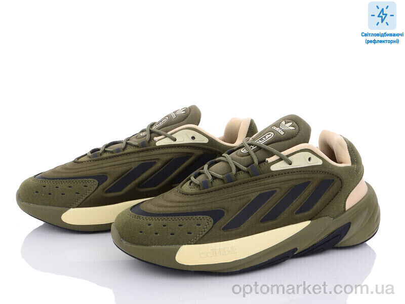 Купить Кросівки чоловічі A202-8 світловідбивач A.idas зелений, фото 2