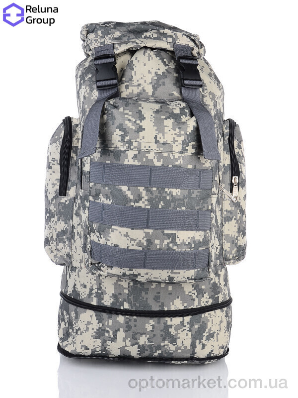 Купить Тактичний рюкзак чоловічі A2026-2 grey Reluna Group сірий, фото 1
