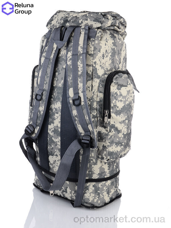 Купить Тактичний рюкзак чоловічі A2026-2 grey Reluna Group сірий, фото 2