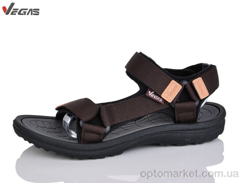 Купить Сандалі чоловічі A204-3 Vegas коричневий, фото 1