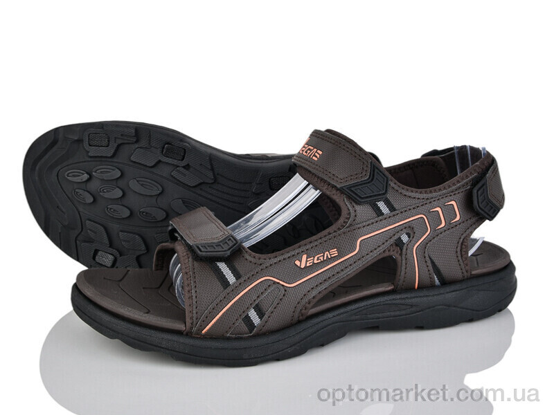 Купить Сандалі чоловічі A205-3 Vegas коричневий, фото 1