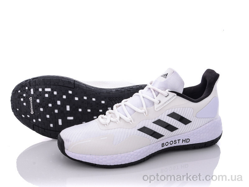 Купить Кросівки чоловічі A2069-5 лицензия A.idas білий, фото 2